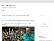 Tablet Screenshot of bbqandbourbon.com